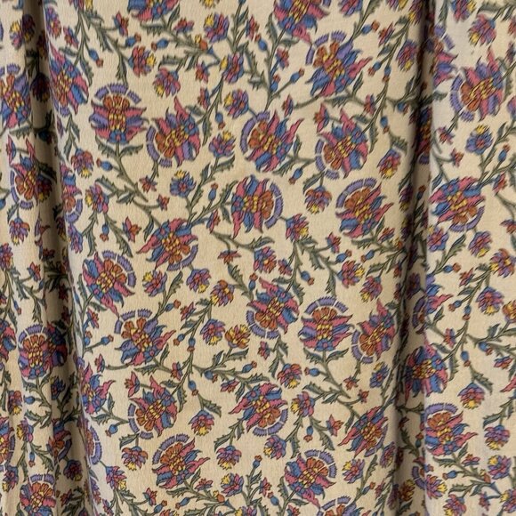 Vintage Old Navy Y2K Midi Dress Womens 10 Floral Boho Artsy Coquette - Picture 12 of 14